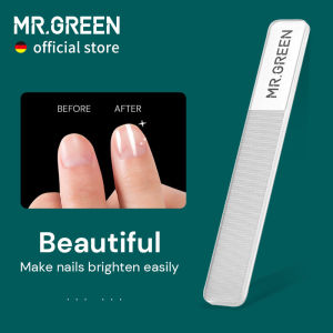 MR.GREEN Nano Glass Nail Files Professional Polishing Manicure Art Tool Washable make nails brighten easily