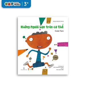 Truyện Ehon bé 3-4-5 tuổi - Những người bạn trên cơ thể