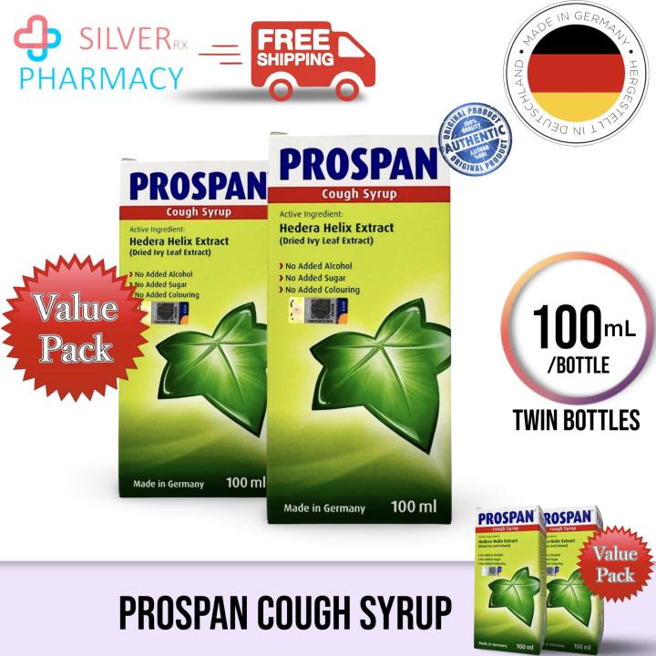 [Exp 01/2026] Prospan Cough Syrup 100mL/Bottle [made in Germany] Lazada