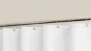 Extension rod for curtain / Adjustable Curtain/Cloth Rod | WHITE Multipurpose Extendable (70 to 120cm and 104 to 193 cm) Iron epoxy Spray