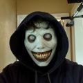 Creepy Smile Demons Halloween Latex Masks Horror Green Face Masks The Evil Cosplay Props | Halloween Mask Full Face Scary | Halloween Mask Scary | Halloween Mask for Kids | Halloween Mask for Adult | Halloween Mask Realistic | Mask Masquerade. 