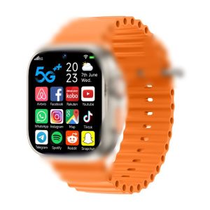 GS37 Sistem Android 4G/5G Jam Tangan efon Bluetooth Pintar Kad WiFi Sokong APP Muat Turun GPS Kedudukan