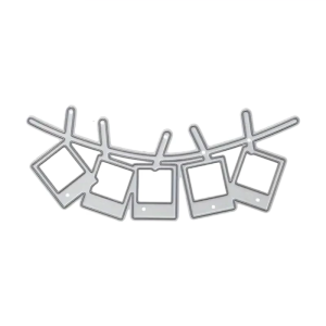 Khung ảnh cắt chết Kim Loại cắt chết Mẫu dập nổi khuôn mẫu cắt giấy nến cho scrapbooking trang trí album