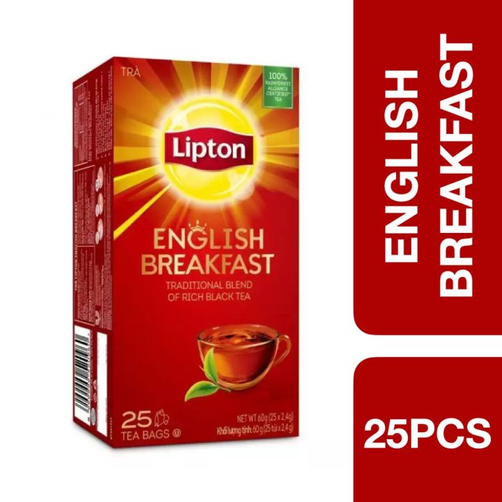 🔷New arrival🔷 Lipton English Breakfast 25 Tea Bags ++ ลิปทัน ชาอิงลิช ...