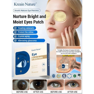 [Advanced Vision Support/Hydrating Antioxidant] JC-kreain Lutein Eye Patches / Cooling Eye Gel Masks / Anti-Fatigue Under Eye Pads [Soothing Moisture Boost] Relieve Dryness/Reduce Dark Circles/Block Blue Light for Screen Time/Work/Sleep Care