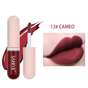 [COD]SANIYE Matte Lipstik Tahan Lama Waterproof Mini Kapsul Murah Lip Matte 6 Warna -💖Catherine