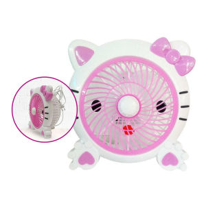 Kipas Angin Karakter Hello Kitty 8 inch Advance BF-08A Lucu Dengan 2 Speed Kabel Panjang
