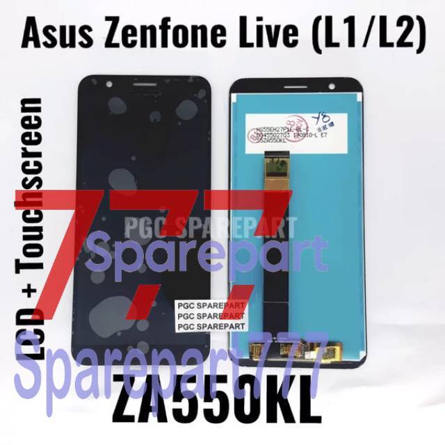Original LCD Touchscreen Fullset Asus Zenfone Live L1 - L2