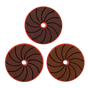 Carborundum Polishing Pads Dry/Wet Marble Polish Pad for Drill Grinder Polisher Buffing Pad for 100 Type Angle Grinder