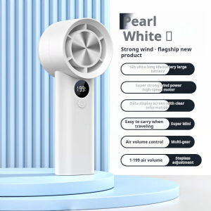 Handheld Fan 199 Speed Fan 3600mAh Battery Type C Fast Charging 4 Color Options Adjustable Wind Speed Portable For Sport