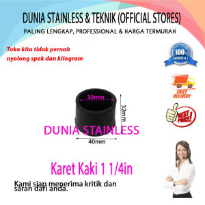 Karet kaki 1 1/4in karet meja|kursi|ranjang|tempat tidur|interior