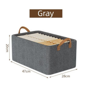 NEARER Foldable Large Clothes Storage Box Wardrobe Closet Drawer Storage Basket Underwear Organizer Jeans Socks Waterproof Storage Box