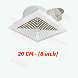 Exhaust Fan Sekai 8 /10 / 12 Inch Exhaust Plafon/Kipas Exhaust Fan / Extractor Exhaust Fan/ Untuk Dapur Toilet Kipas Ventilasi/Exhaust Fan Plafon Tahan Air Bisu Kamar Mandi