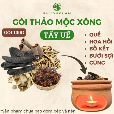 Bếp xông thảo mộc bồ kết 15cm (đèn bù bể vỡ) thanh tẩy nhà cửa thanh lọc không khí xua đủa côn trùng thơm nhà.