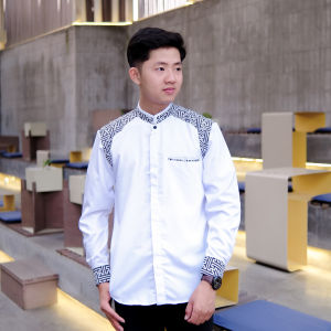 Baju Koko Terlaris Pria Lengan Panjang Motif Araseo Original elrumi