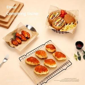 50/100Pcs Non-Stick Parchment Paper Greaseproof Baking Liner Cake Pastry Air Fryer BBQ Oven Matibay