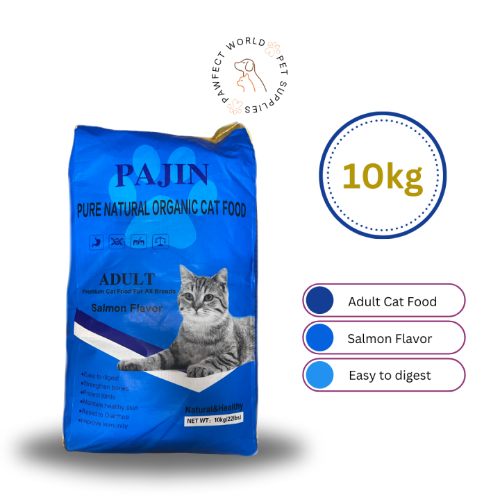 10kg PAJIN Pure Natural Organic Adult Cat Food