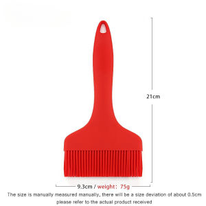 Large Wide Silicone Oil Brush Non-stick Heat Resistant Barbecue Bread Pastry Baking Brush BBQ Baking Tools