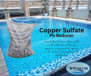 Copper Sulfate Taiwan made Algaecide Powder 25kg for Pool & Spa Sanitization