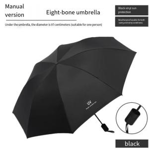 24 Bones Automatic Umbrella Windproof Anti-UV Sunscreen Large Folding Sunshade for Rain and Sun