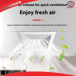 Ventilation Fan Ceiling Mount Ceiling Exhaust Fan Remote Control Quiet Vent Fan for Kitchen Bathroom Smoking Room