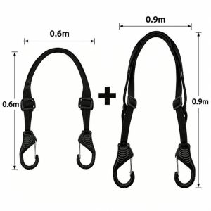 2Pcs Motorcycle Elastic Rope Strap Motorcycle Helmet Fixed Strap For Bike Helmet Anti Drop