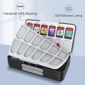 HEIYING Switch Game Card Case for Nintendo Switch / OLED / Lite,Customized Pattern Portable Travel Carry Case with 72 Game Card Slots and 24 Micro SD Cards Slots. 