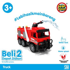 Mainan Anak Mobil Pemadam SHP 690 Dino Rescue Team Ride on Truck Tolo car Bisa Di Naikin