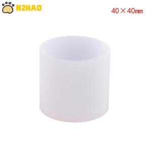 【N2HAO】 Cylindrical Candle Mould Handmade Candle Mold Silicone Mold Wax Mold Small Craft