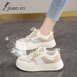 Little white shoes womens 2024 new popular summer mesh breathable hollow thin mesh shoes soft sole womens shoes sports board shoes
