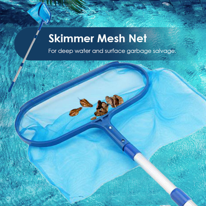 [Fast Arrival] Telescopic Swimming Pool Cleaning Net Salvage Net Mesh ...