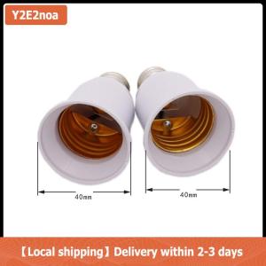 【Local shipping】 E17 Lamp Socket E17 to E27 LED Halogen CFL Light Bulb Lamp Adapter