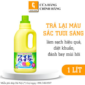 Nước tẩy quần áo màu Kao Nhật Bản 1 Lít