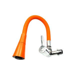 FOUNDTWO Water Saving Kitchen Faucet Zinc Alloy Universal Wall Mounted Faucet Creative 2 Modes Rotatable Spout Faucet Kitchen