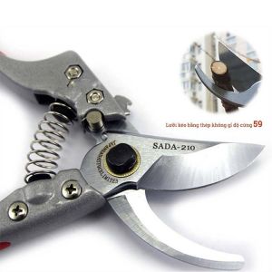 Kéo cắt tỉa cây cành SADA 210 nhật bản siêu cứng hàng cao câp