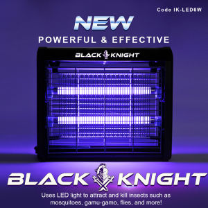 Black Knight LED Electric Insect Killer Anti Dengue | 6W 30SQM | 10W 50SQM | LED Insecutor Energy Saving