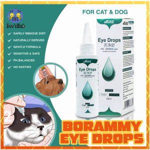 (VARIATION) Borammy Eye Drops 60ml Professional Pet Eyedrops Eye Drop Eye Care