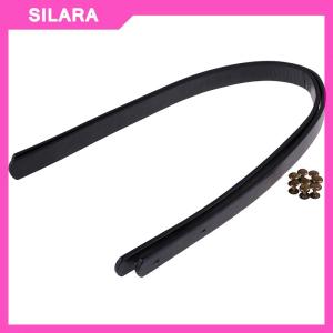 SILARA 1pair(2pcs) Faux Leather Detachable Belt Handle DIY Replacement Handbag Strap