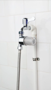 Traveler Water Purification Cartridge Fit for Bathing Washing Metal Construction Eliminates Particles Odor Standard Fit