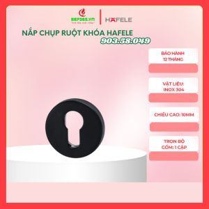 Nắp Che Ruột Khóa Hafele 903.58.049 - Vật liệu Inox 304 Bảo hành 12 tháng - BST