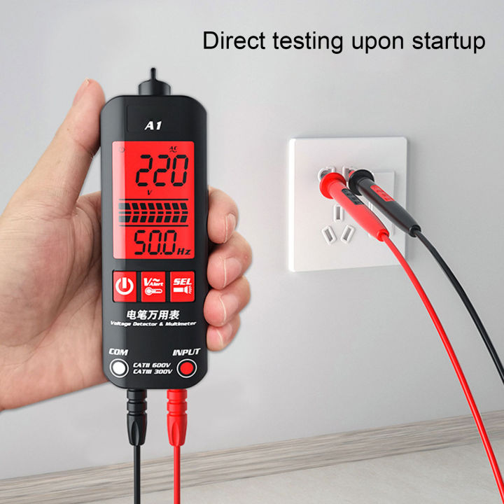Multimeter Fire Smart Sensor Multimeter Fire Neutral Wire Identification Buzzer Alarm ...