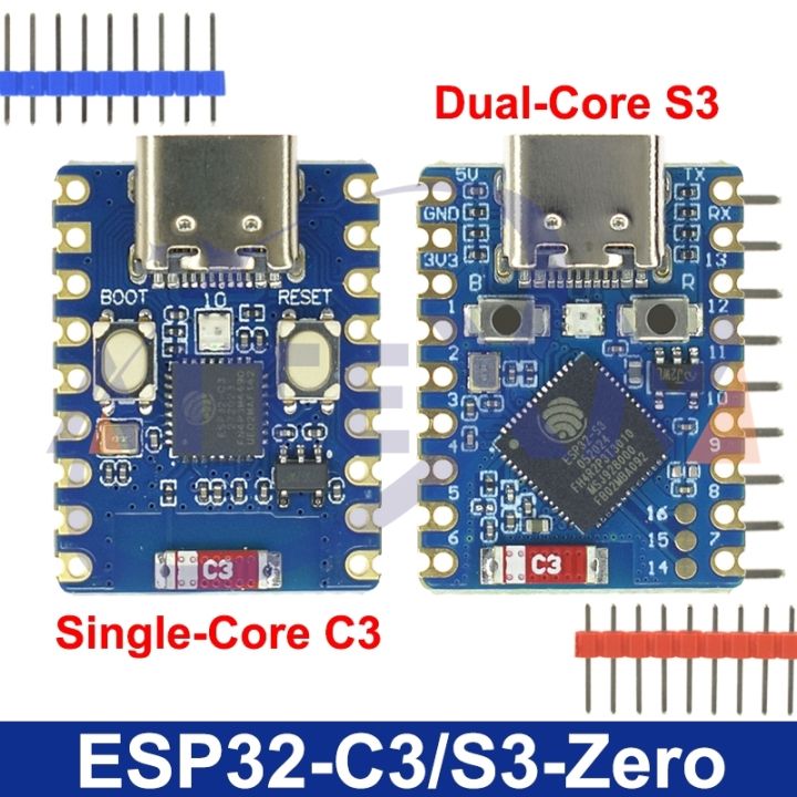ESP32-C3-Zero ESP32-S3-Zero ขนาดเล็กไวไฟบลูทูธบอร์ดพัฒนาขนาดเล็กมาก S3 ...