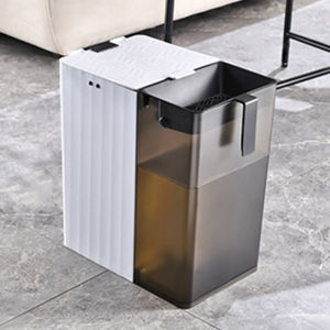 JustLiving Home Dry Wet Separation Filter Drainage Trash Can with Lids Large Capacity Tea Residue Barrel Tea Water Separation Tea Filter Bucket for Home Office Trash Cans Rubbish Bin Trash Bin Dustbin Tong