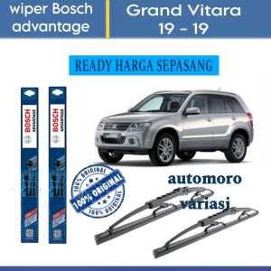 Automorovariasi - Wiper Depan Blade Bosh Advantage Mobil Grand Vitara Ukuran 19 -  19