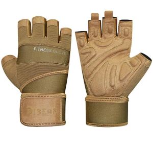 Winmax 1 Pair Bodybuilding Gym Gloves Weightlifting Dumbbell Kettlebell Pull Ups Workout Fitness Gloves For Man Women Crossfit Training.