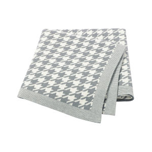 Baby Blankets Super Soft Newborn Girls Boys Swaddle Wrap Quilts Plaid Toddler Infant Stroller Bedding Cotton Knitted Blanket