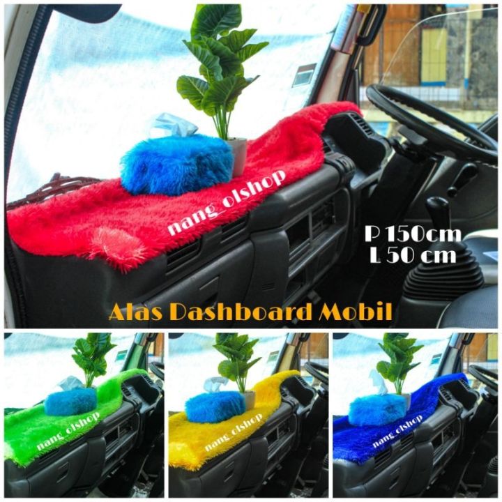 Dashboard Carpet Mat For All Cars Soft Unk Fur Uk 150x50cm/car