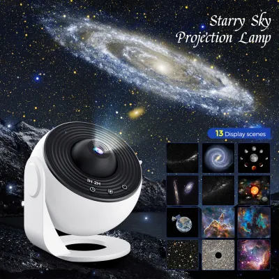 Máy chiếu USB Star 4K Ultra HD Phòng khách trang trí ánh sáng phòng ngủ Ban đêm Ánh sáng Bầu khí quyển Ánh sáng 13 Mảnh ánh sáng quà sinh nhật cho trẻ em