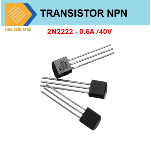 Linh kiện bán dẫn Transistor P2N2222A NPN TO-92 dòng điện 0.6A- 40V 3 chân