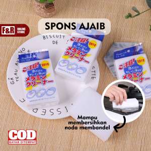 Spon Ajaib | Busa Pembersih Serbaguna | Spons Cuci Piring | Nano Magic Sponge | Rub Melamine Cleaner